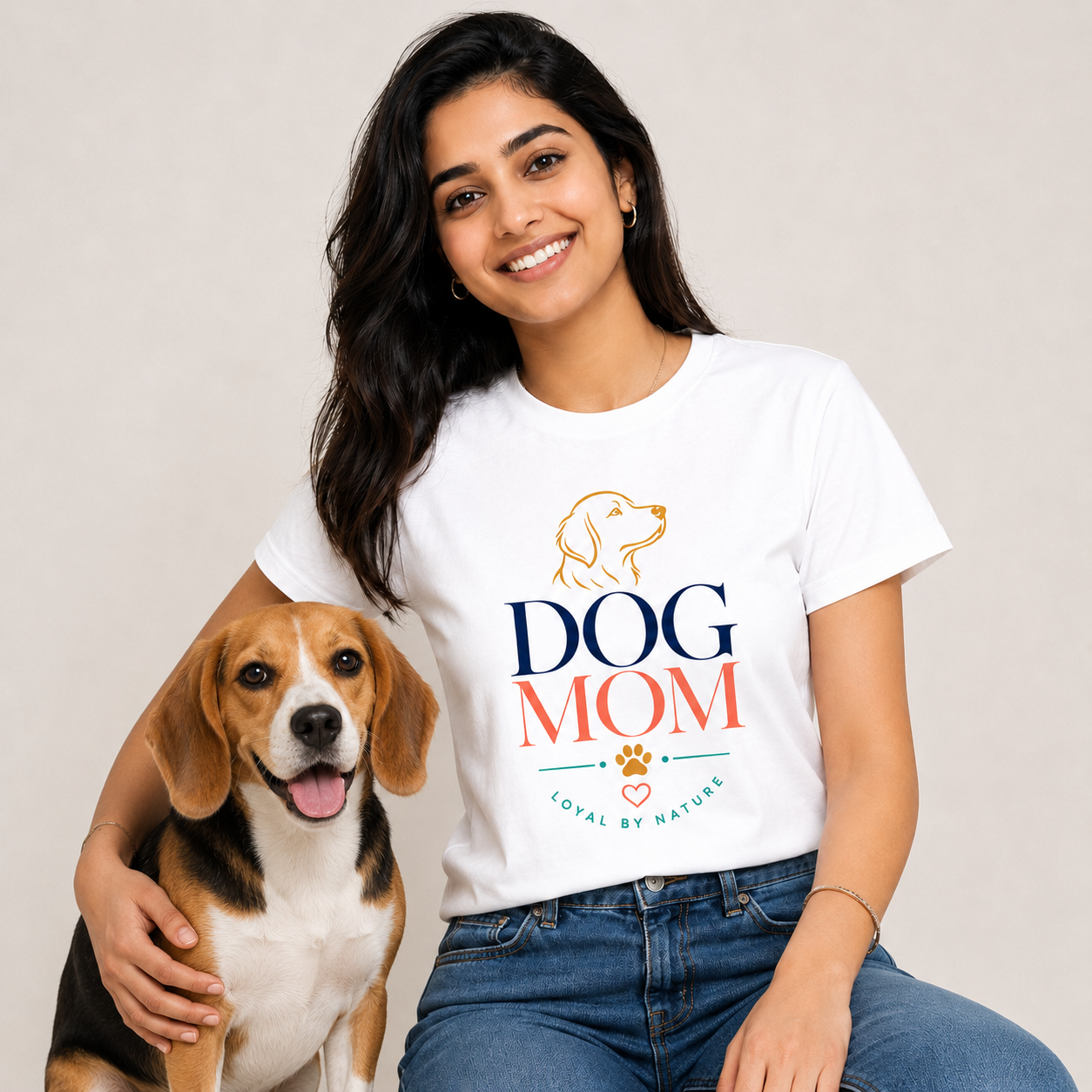 Classic Dog Mom Graphic Tee