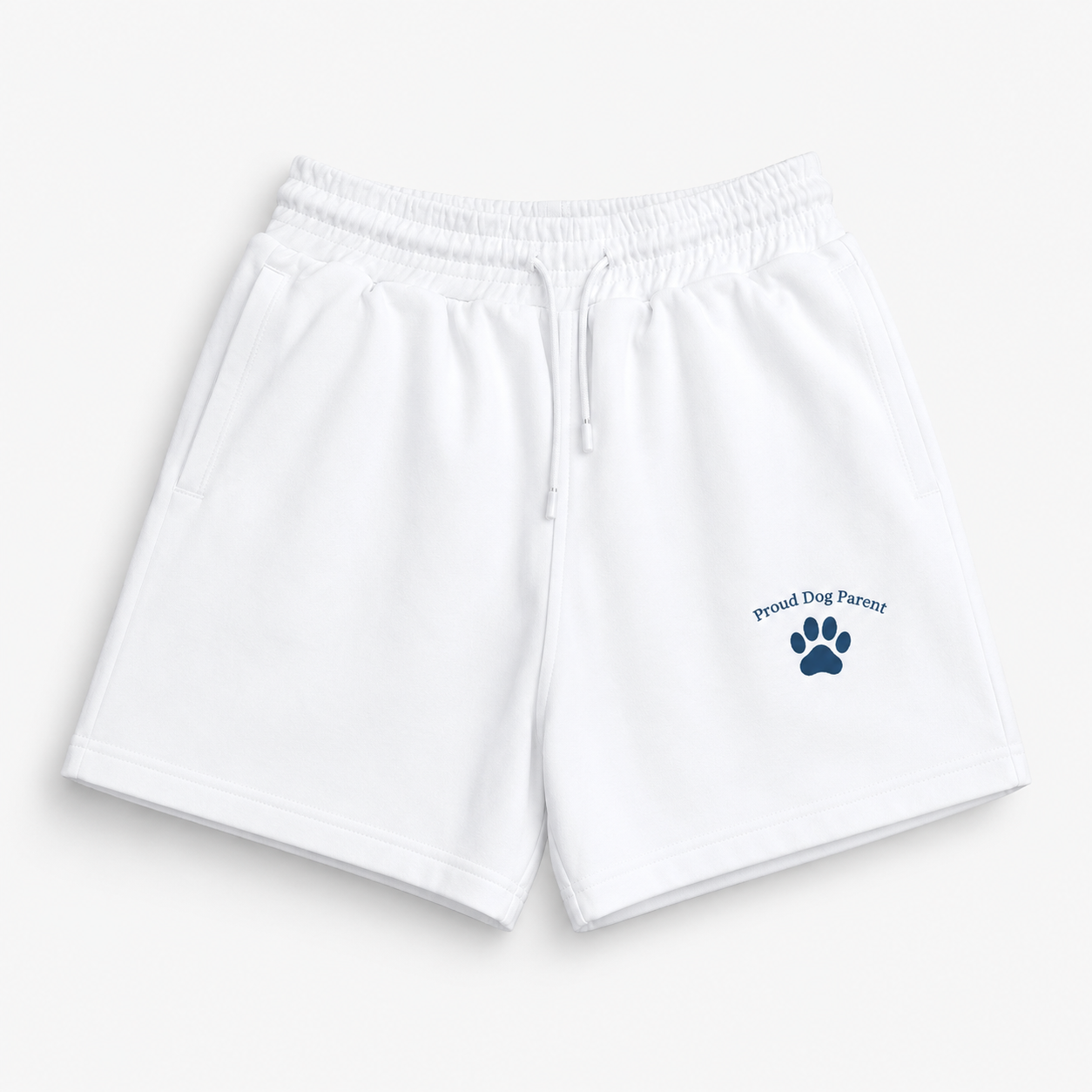 White Unisex Shorts