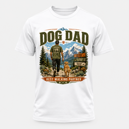 Trail Partner Dog Dad Tee
