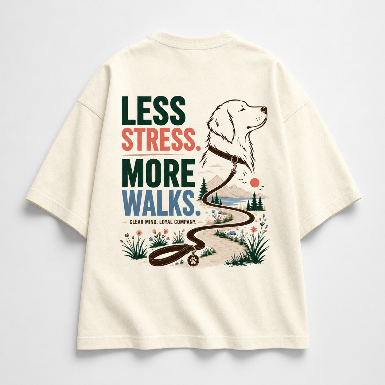 Loyal Walks Unisex Oversized Tee