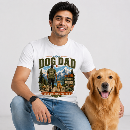 Trail Partner Dog Dad Tee