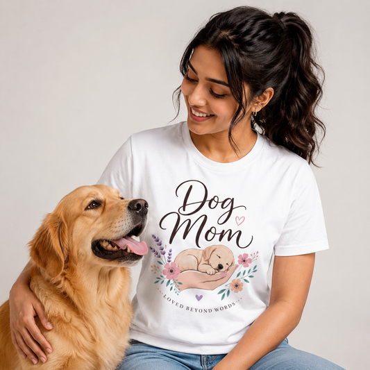 Forever Loved Dog Mom Tee