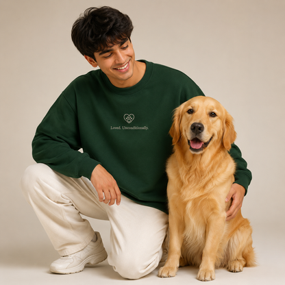 Unconditional Love Unisex Oversized Jumper